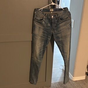 Citizens Of Humanity Distressed Blue Slim Jeans Noah